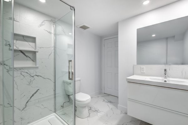 Basement Bathroom Installation in Noblesville