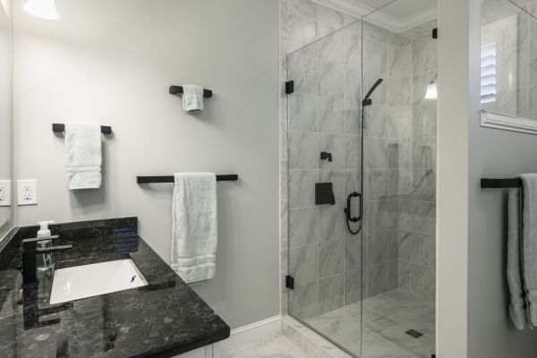 Granite Shower Installation in Noblesville
