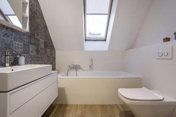 Attic Bathroom Construction in Noblesville