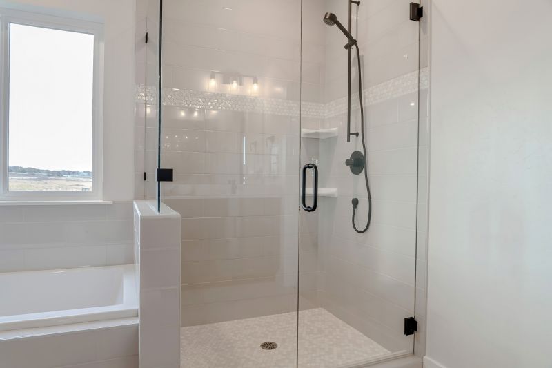 Open-Concept Shower Space